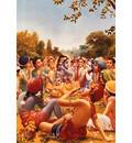 Krishna and the Cowherd Boys Take Their Lunch