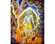 Krishna Displays His Universal Form to Arjuna