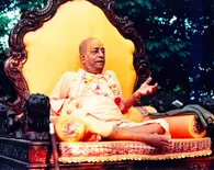 Srila Prabhupada at New Vrindavan