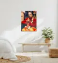 Srila Prabhupada in New York, Red Sweater