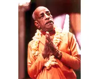 Srila Prabhupada Praying to Deities