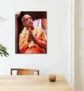 Srila Prabhupada Praying to Deities