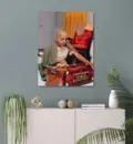 Srila Prabhupada Playing Harmonium