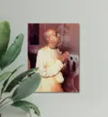 Srila Prabhupada in Vrindavan, Praying