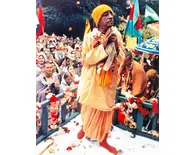 Srila Prabhupada at San Francisco Ratha-yatra