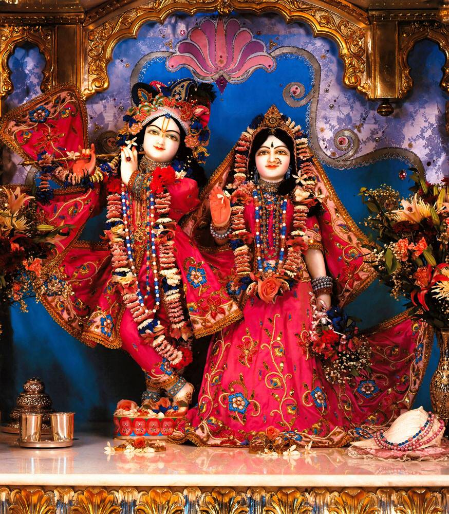 Sri Sri Radha Madhava Hari -- Bhaktivedanta Cultural Center-Phoenix
