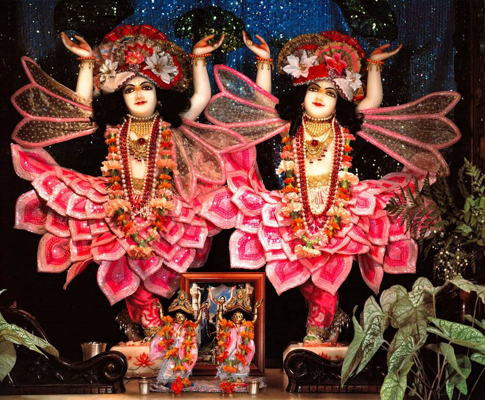 Sri Sri Radha-Radha-Kantha  - New Sankirtana Puri -  New Orleans, Louisiana
