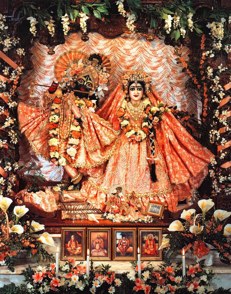 Sri Jagannatha, Baladeva and Lady Subhadra - Devasadana Mandir - Detroit, Michigan