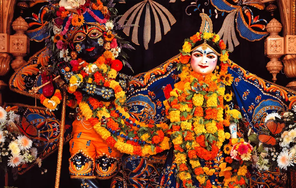 Sri Radha-Nila Madhava - Hare Krishna Dhama - Houston, TX