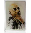 Acrylic Stand -- Srila Prabhupada White Portrait