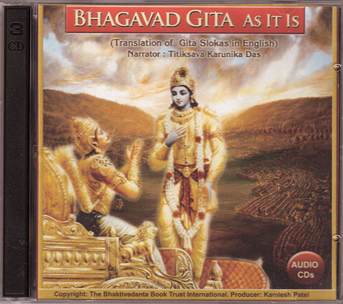 Bhagavad-gita As It Is Audio Cd -- Original Edition