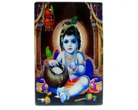 Acrylic Stand -- Krishna The Butter Thief  (large size)