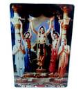Acrylic Stand -- Lord Caitanya and His Associates (Panchatattva)  (large size)