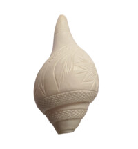 Large Blowing Conch Shell / Shankh 7.7"+