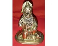 Brass Sri Hanuman Deity  (5")