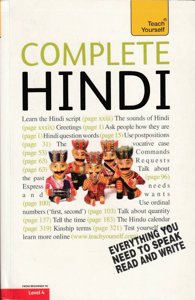 Complete Hindi -- Teach Yourself (For Beginners)