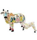 Mother Cow & Calf from Vrindavan Clay
