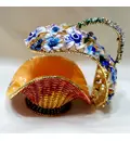 Golden Basket for Keeping Perfume