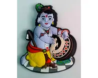 Large Krishna as the Butter Thief Magnet