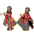 Radha Krishna Deluxe Dress Flower