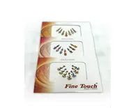 Bindis Fancy Long -- 21 Bindis (7 x 3 packs)