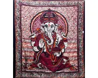 Ganesh Backdrop Cotton Print (220x210 cm)