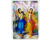 Acrylic Stand -- Gaura-Nitai  (large size)