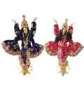 Gaura Nitai Curly Deity Hair / Wigs (set of 2)