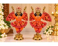 Gaura Nitai Deity Clothes -- Gradient Sequins All Over