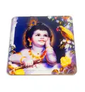 Krishna with parrot - Altar / Table stand