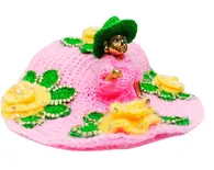 Woolen Winter Dress with Cap for Laddu Gopal