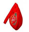 Hand Painted Sri Krishna Beadbag -- Written in Sanskrit