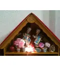 Radha Krishna Deities (Brass 9\")