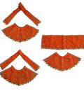Jagannatha Deity Dress -- Small Flower Design