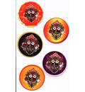Jagannatha Stickers 5 Pack