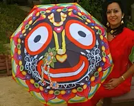 Jagannatha Umbrella -- Classic Pop-Up Stick