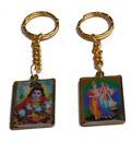 Key Chain Double Sided Radha Krishna / Ladu Gopal