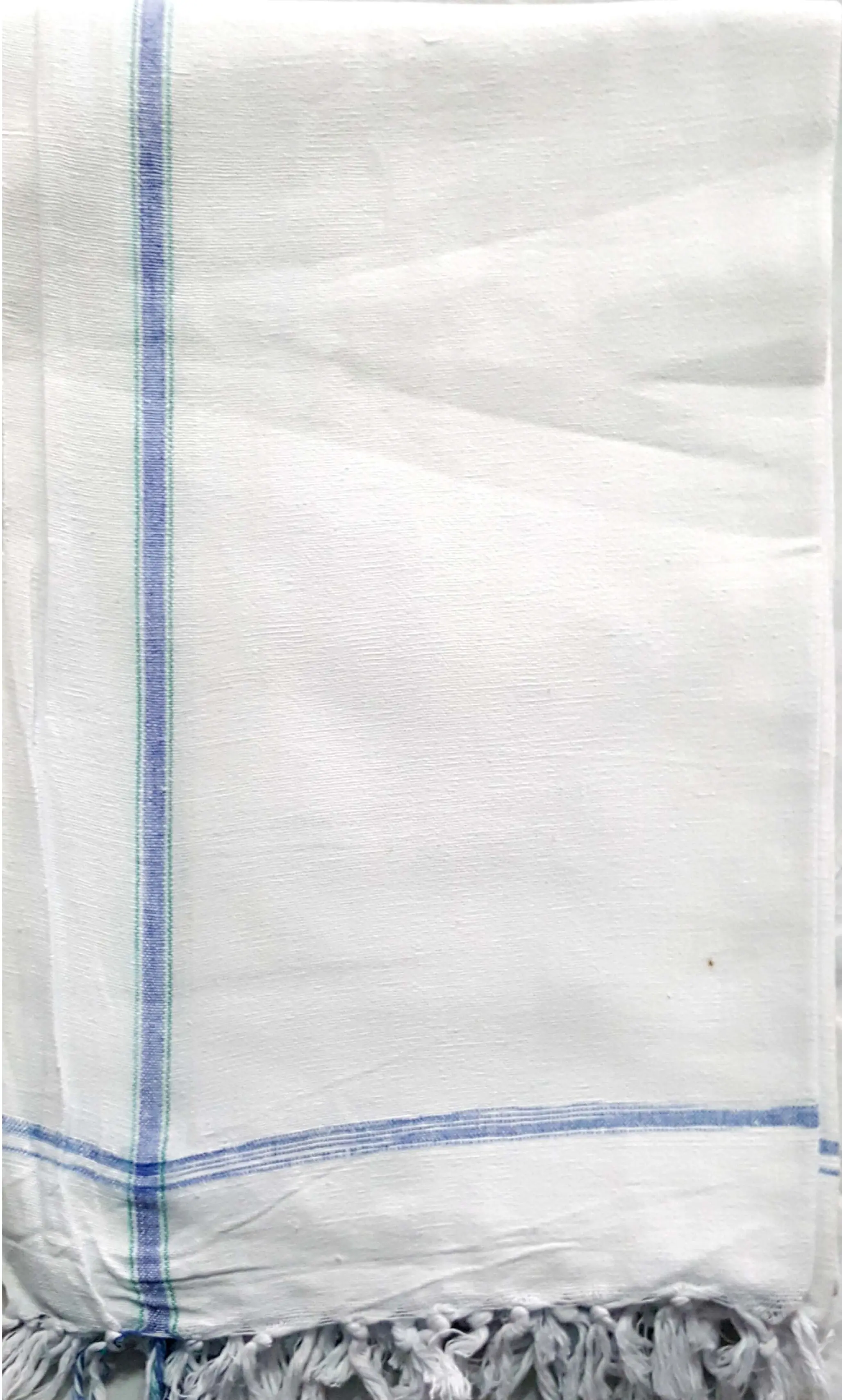 Gamcha, Khadi, medium size (160x75 cm) -- Traditional Indian Bathing Towel