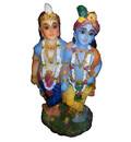Krishna and Balarama Polyresin Figure (6.5\" high)