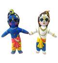 Krishna-Balaram Dolls -- Small Size -- Childrens Stuffed Toy
