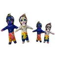 Krishna-Balaram Dolls -- Small Size -- Childrens Stuffed Toy