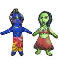 Krishna and the Demon Putana Dolls -- Childrens Stuffed Toy