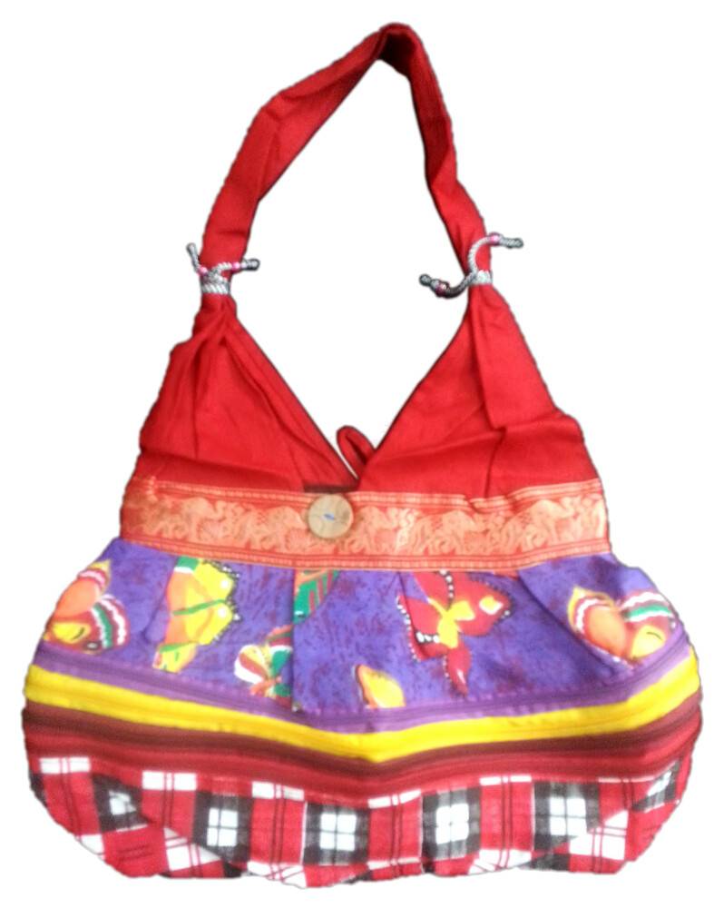 Multi-Color Matka Bag Multi Zip