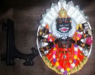 Mayapur Nrsimhadeva with Stand 4.5" - 3D