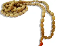 Mridanga Shaped Tulsi Japa Beads