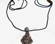 Nrsimhadeva Necklace with Black Thread (small size)