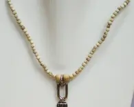 Necklace with Tilak Radha Pendant