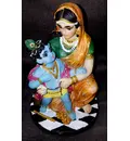 New Damodar Krishna -- Polyresin Deity (8.5\" high)