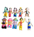 Childrens Stuffed Toys: Gaura-Nitai Jagannatha Sita Rama Laksmana Hanuman Set of 10