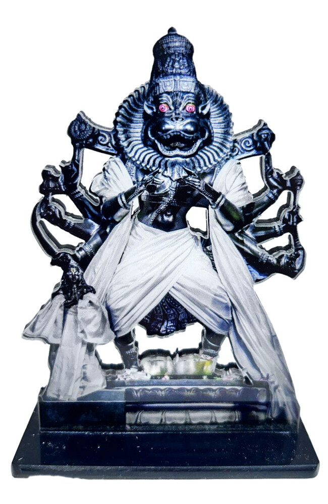 Krishna With Mother Yashoda Acrylic Stand